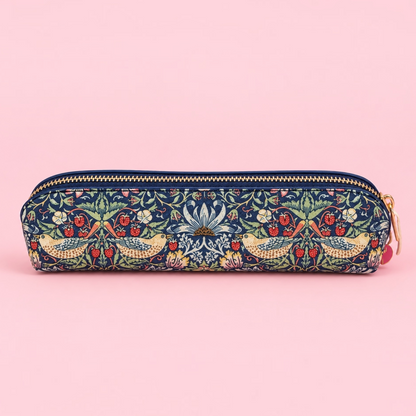 🍓 William Morris Strawberry Thief Pencil Case✨
