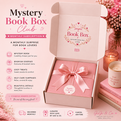 📚✨Mystery Book Box Club Subscription✨