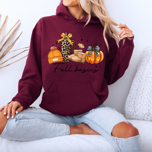 🍁🎃 Fall Basics Vibes ☕🧣Luxuriously Thick Hoodie✨