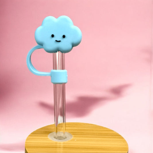 Blue Cloud Straw Topper