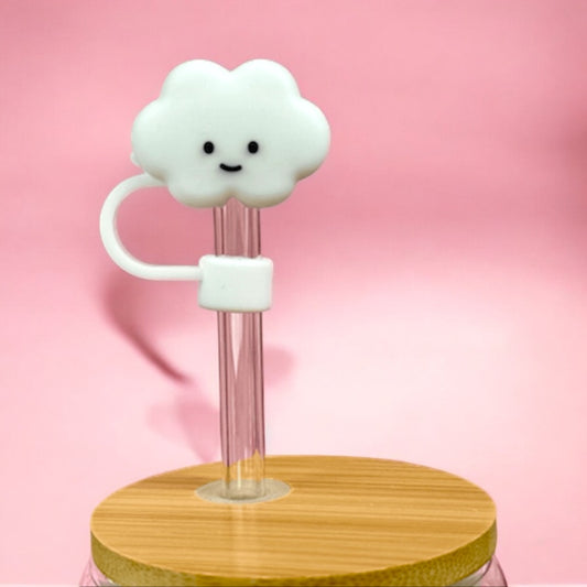 White Cloud Straw Topper