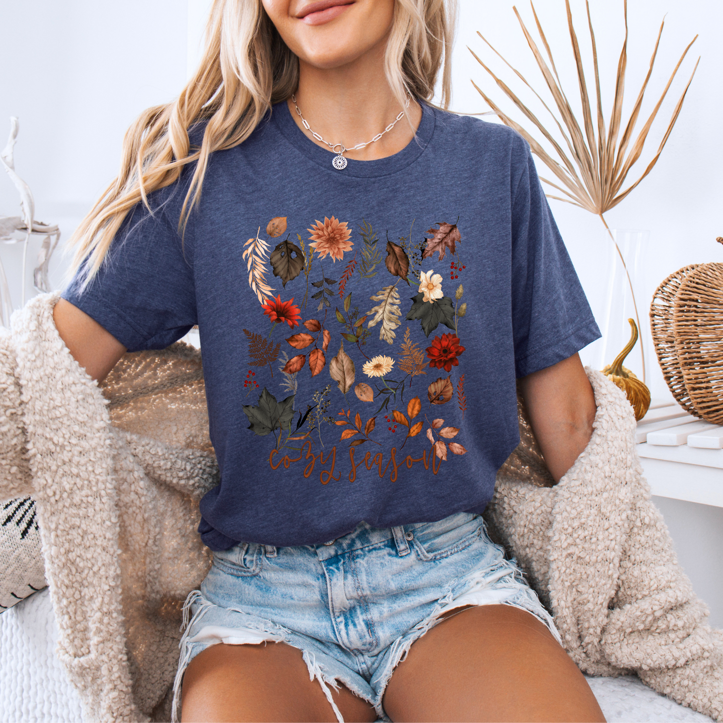 🍂✨ Cozy Season Tee 100% Organic cotton🌼