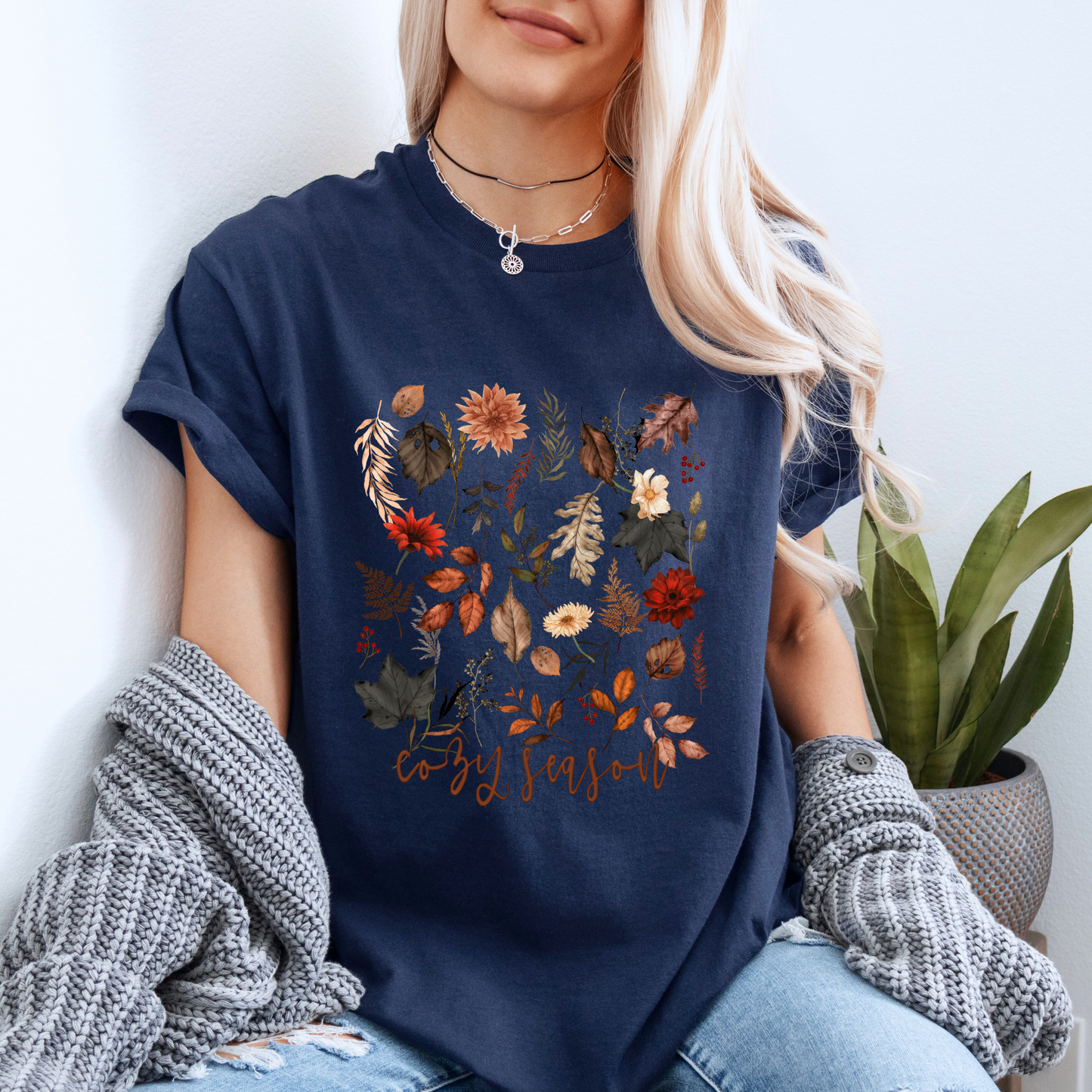 🍂✨ Cozy Season Tee 100% Organic cotton🌼