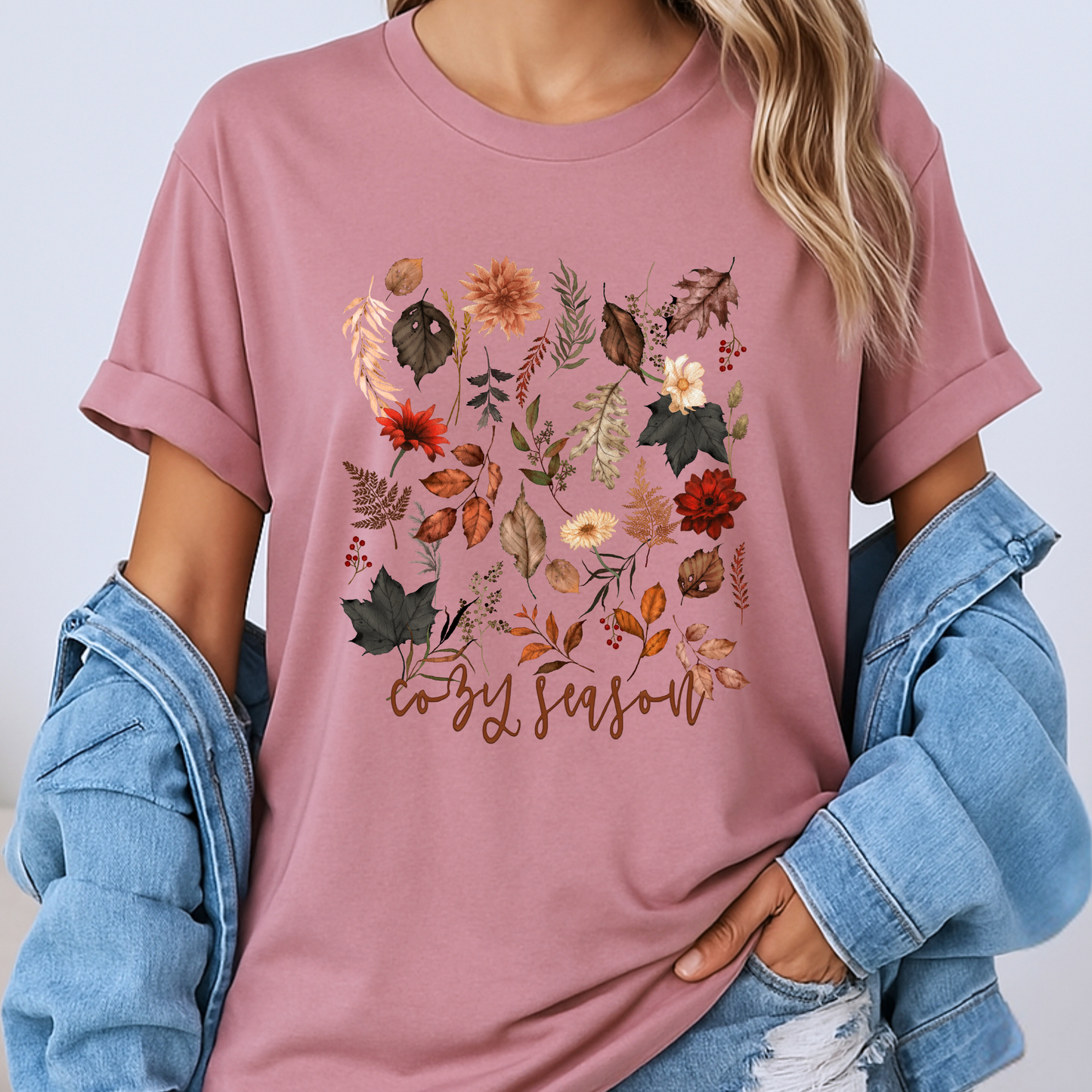 🍂✨ Cozy Season Tee 100% Organic cotton🌼