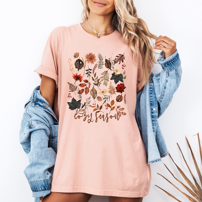 🍂✨ Cozy Season Tee 100% Organic cotton🌼