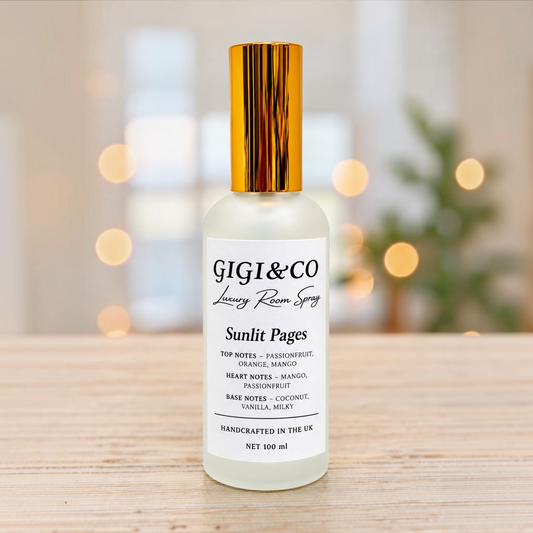☀️ Sunlit Pages Luxury Room Spray 📖
