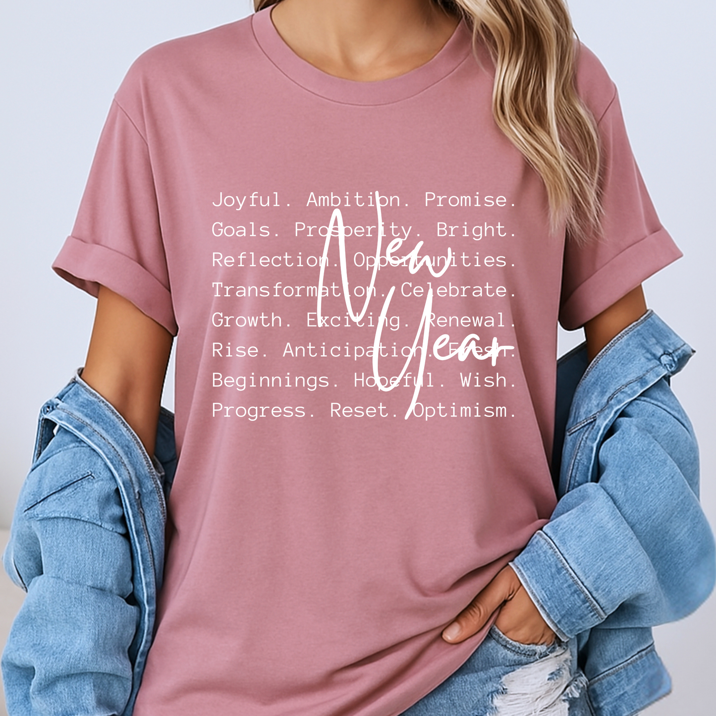 ✨ Hello New Year Affirmations 🤍
100% Organic Cotton T-Shirt