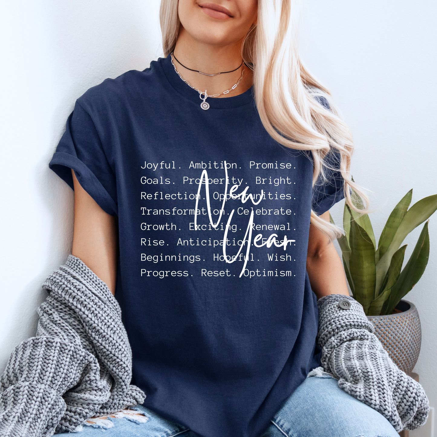 ✨ Hello New Year Affirmations 🤍
100% Organic Cotton T-Shirt