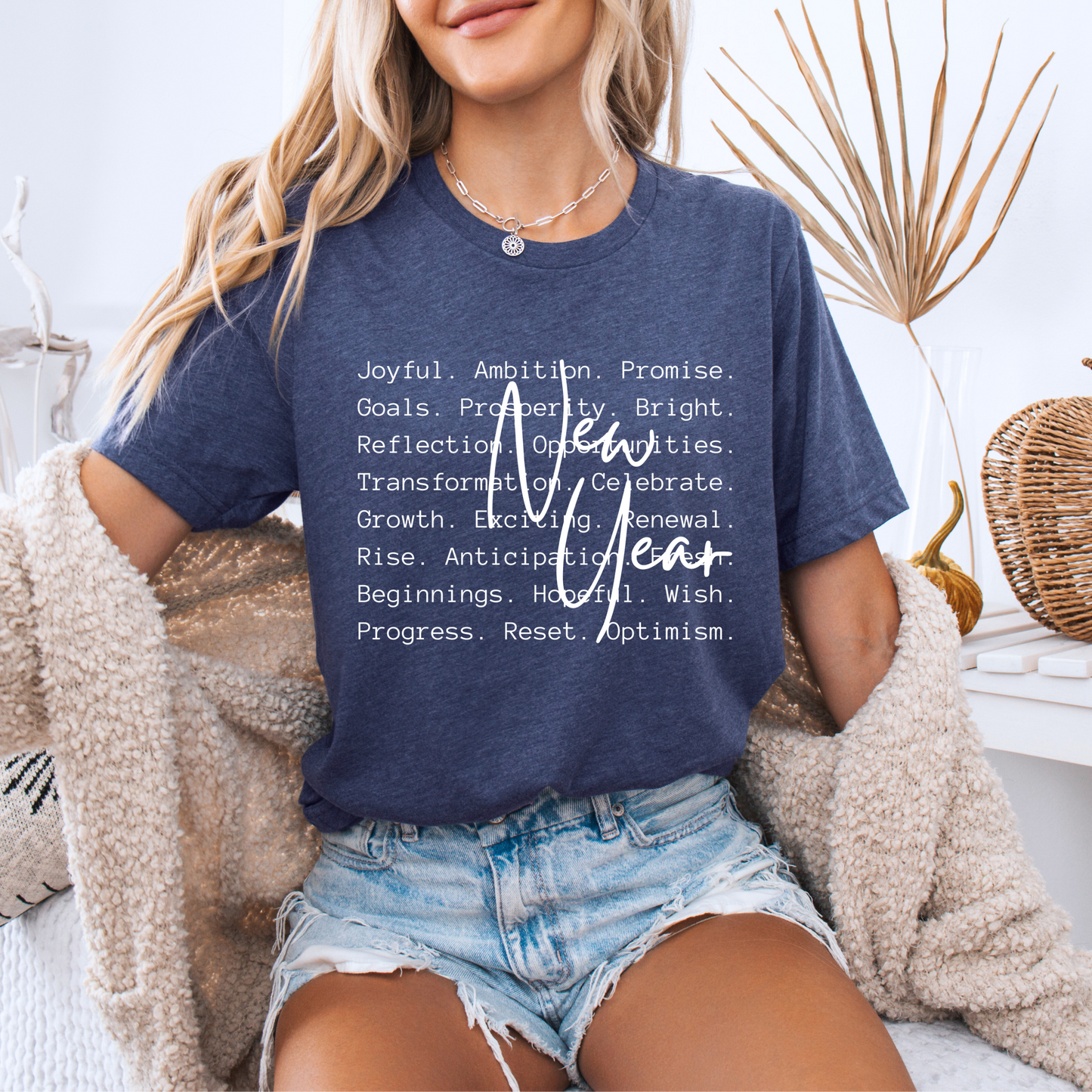 ✨ Hello New Year Affirmations 🤍
100% Organic Cotton T-Shirt