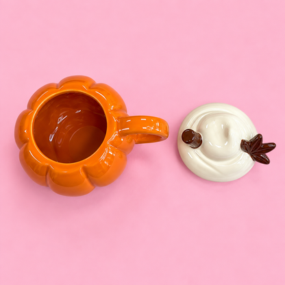 🎃 Pumpkin Spice 14oz Mug with Lid 🍂☕️