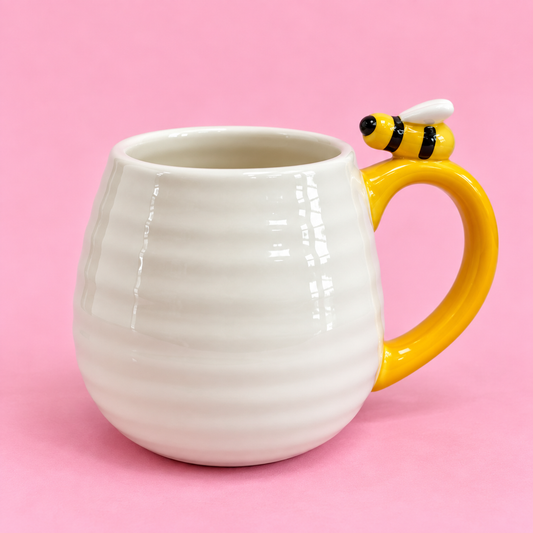 🌼 Busy Bee Daisy 16oz Mug 🐝💛