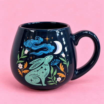 🌙 Moonlit Hare 16oz Mug 🐇✨