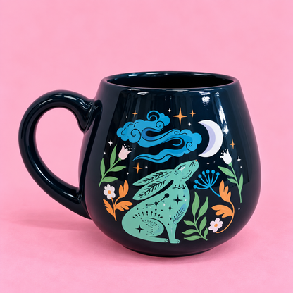 🌙 Moonlit Hare 16oz Mug 🐇✨