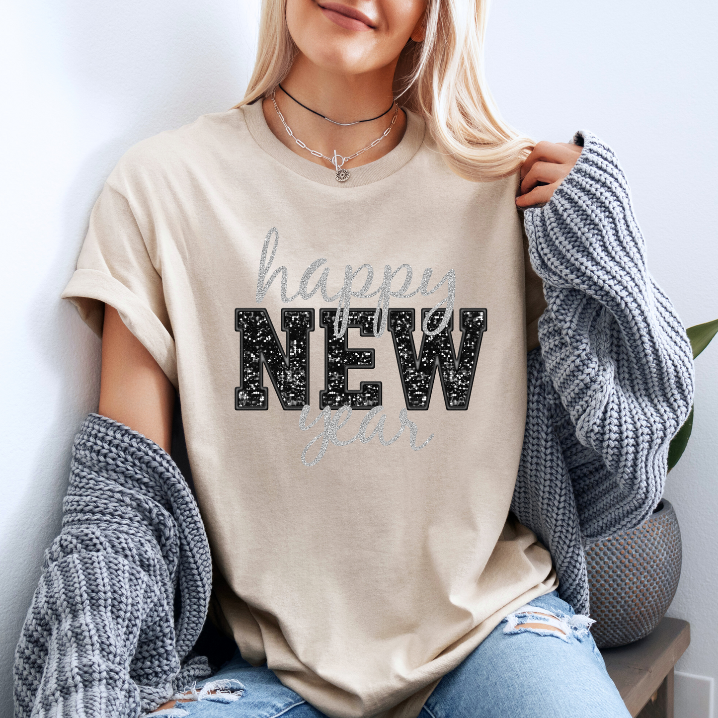 ✨ Happy New Year Sparkle 🎉✨
100% Organic Cotton T-Shirt