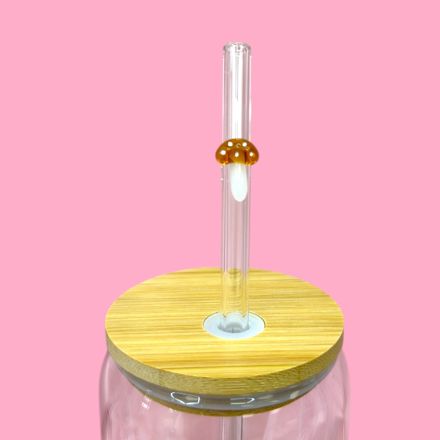 🍄 Mushroom Magic Glass Straw ✨