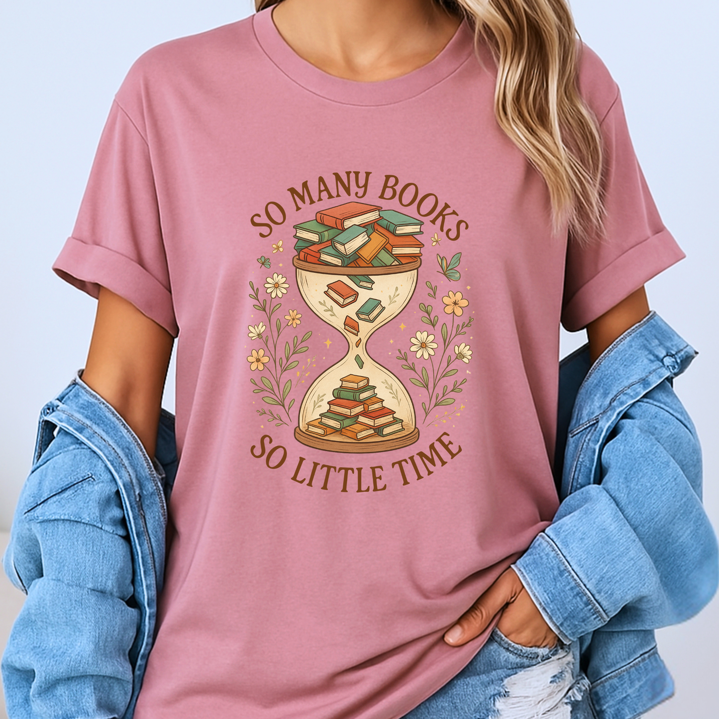 📚So Many Books, So Little Time Bookish⏳✨
100% Organic Cotton T-Shirt