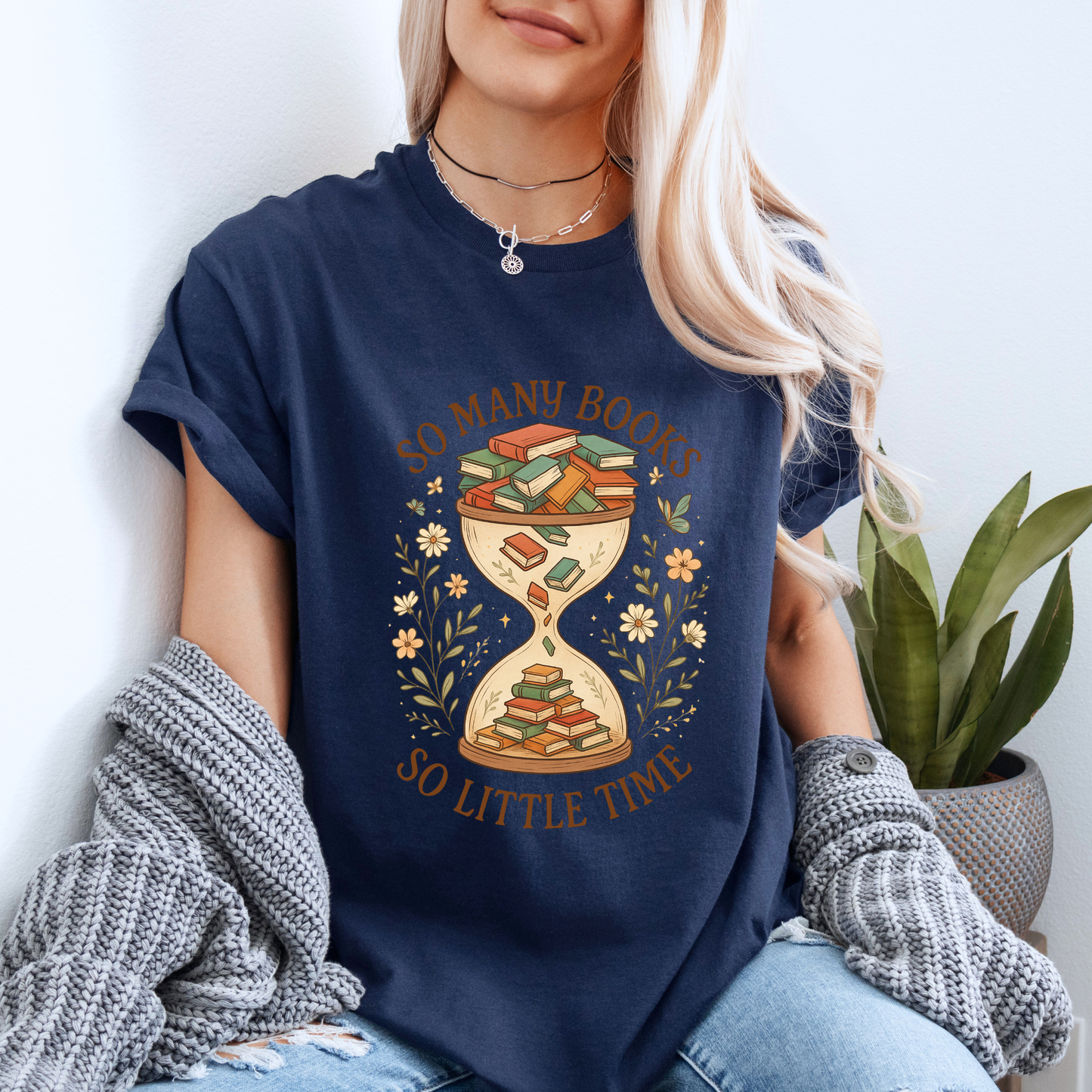 📚So Many Books, So Little Time Bookish⏳✨
100% Organic Cotton T-Shirt