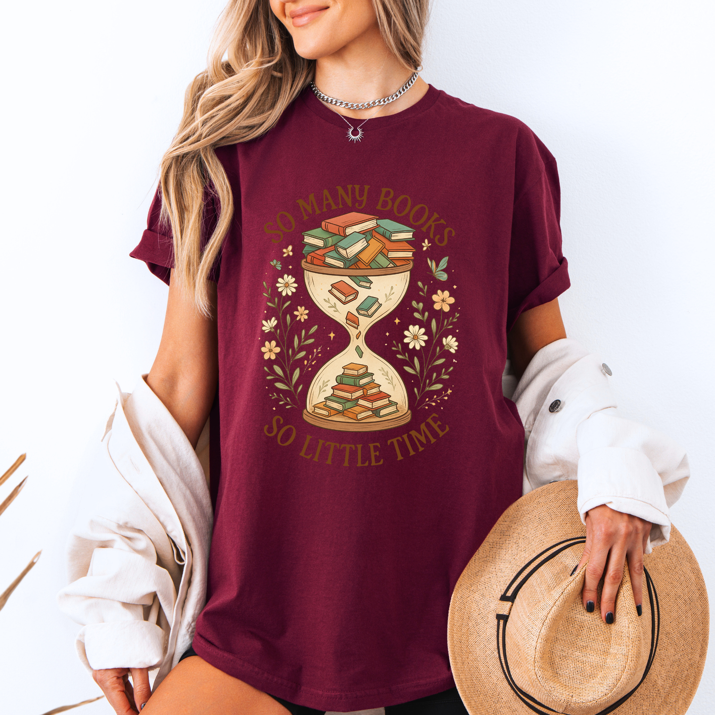 📚So Many Books, So Little Time Bookish⏳✨
100% Organic Cotton T-Shirt