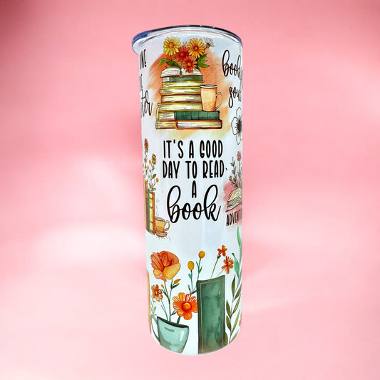 📚Book Lover’s Dream 20oz Tumbler🌸