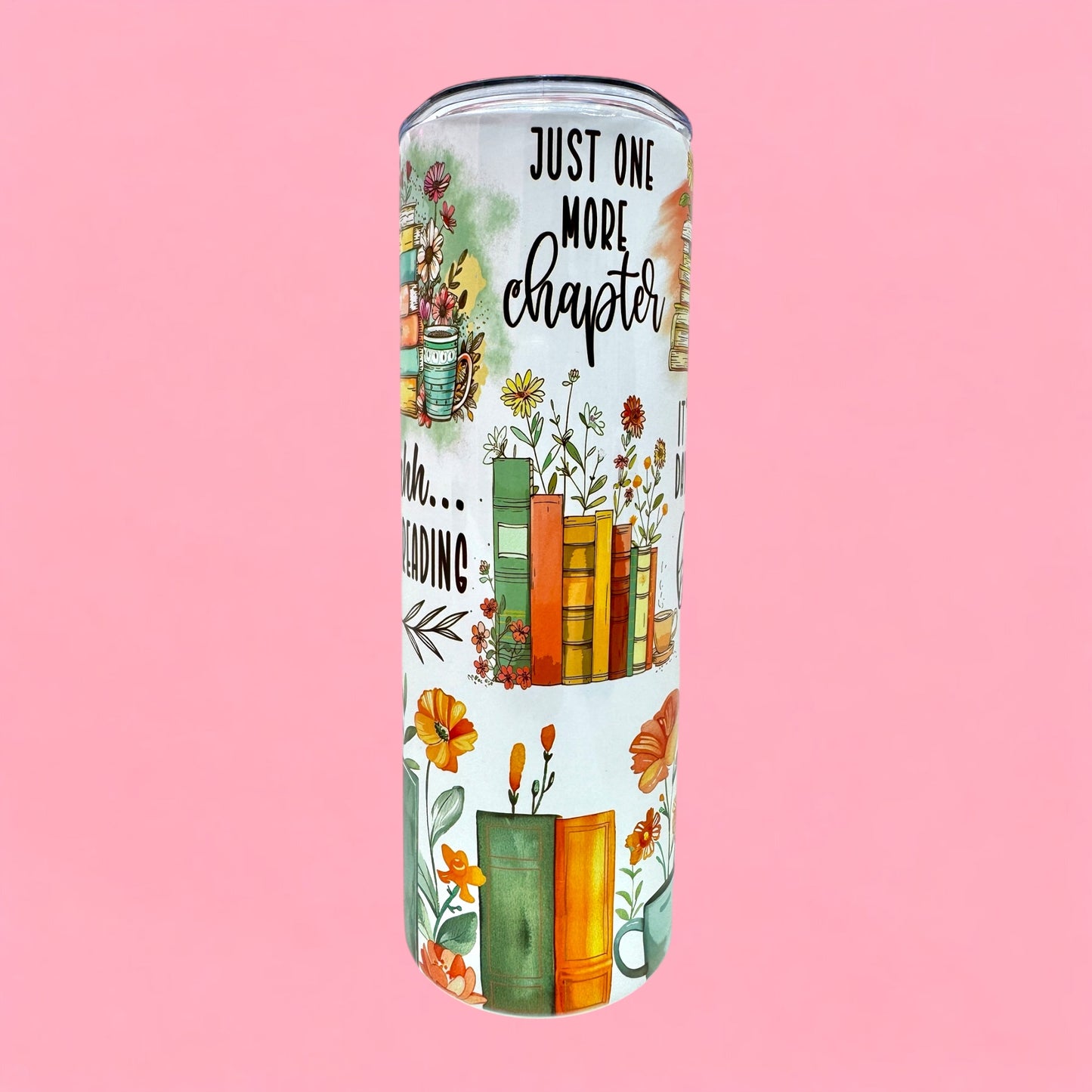 📚Book Lover’s Dream 20oz Tumbler🌸