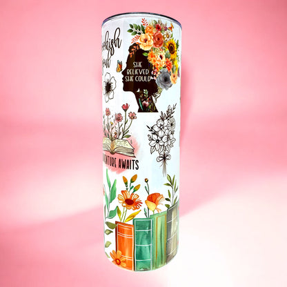 📚Book Lover’s Dream 20oz Tumbler🌸