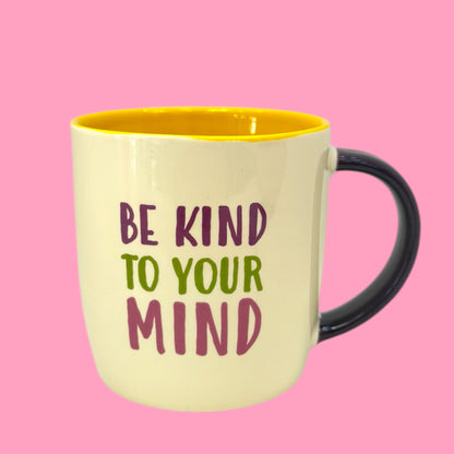 ✨Be Kind to Your Mind – 12oz Motivational Mug ☕️