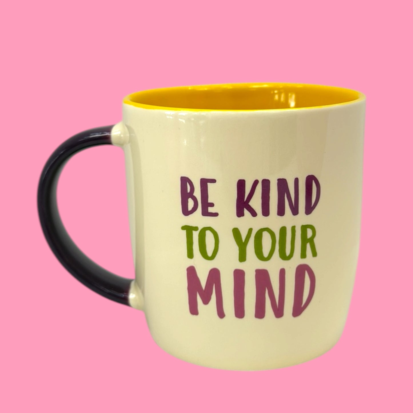 ✨Be Kind to Your Mind – 12oz Motivational Mug ☕️
