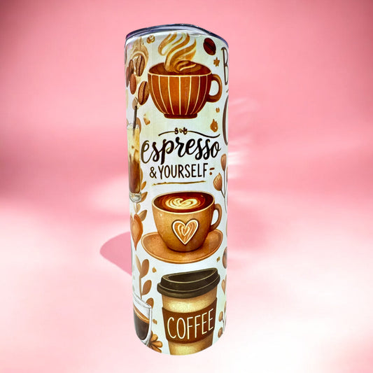 ☕ But First, Coffee – 20oz Tumbler 💛
