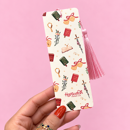 💕 Romantasy Reader Bookmark with Tassel 📚✨