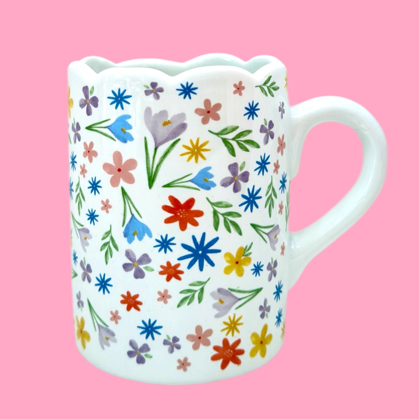 Spring Meadow 12oz Floral Mug 🌸✨