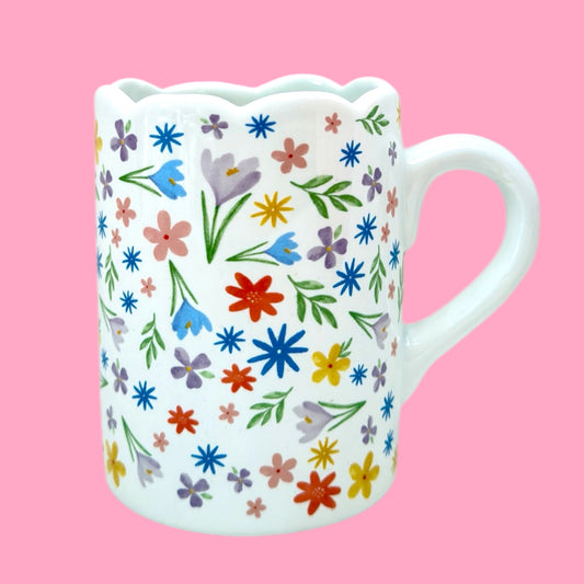 Spring Meadow 12oz Floral Mug 🌸✨