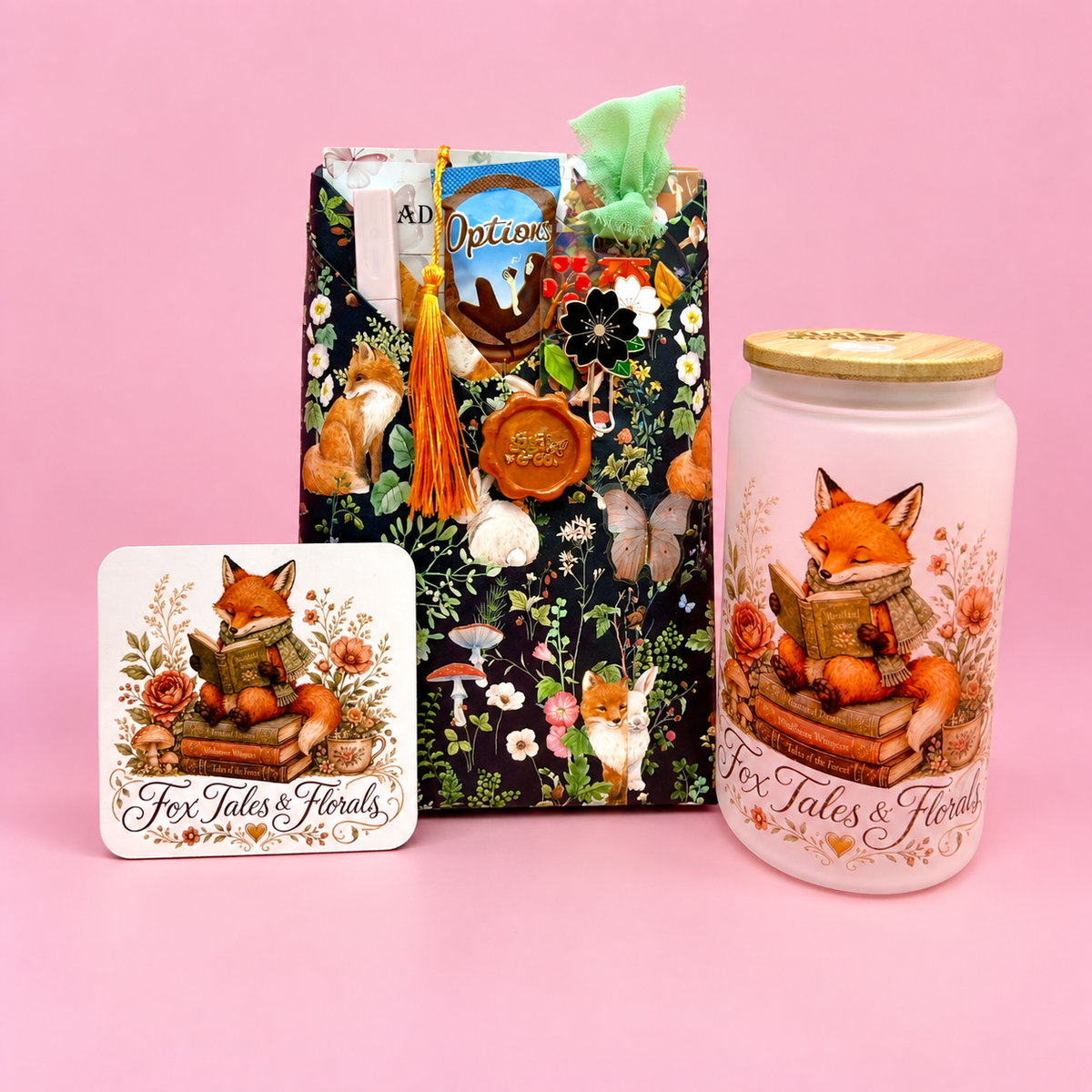 🦊 Fox Tales & Florals Bookish Bundle✨📚