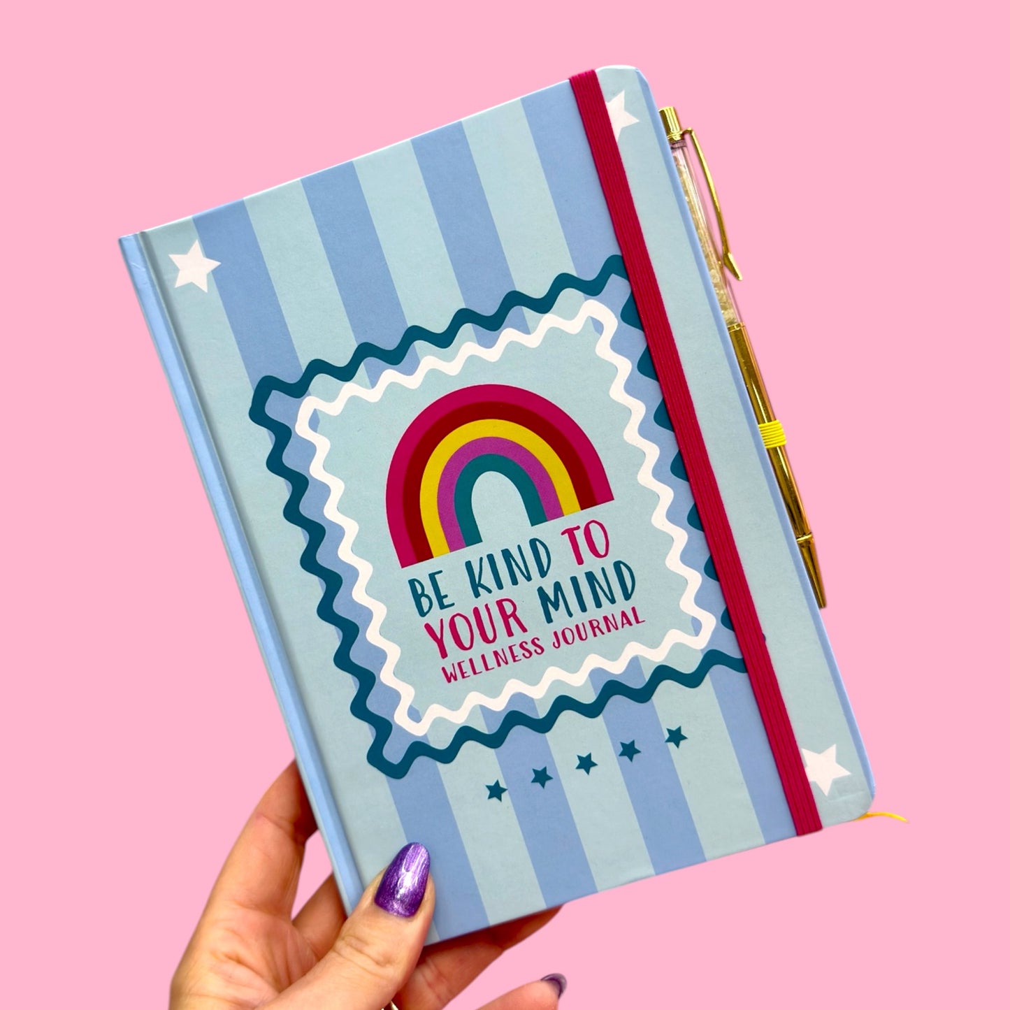 🌈✨Be Kind To Your Mind Wellness Journal