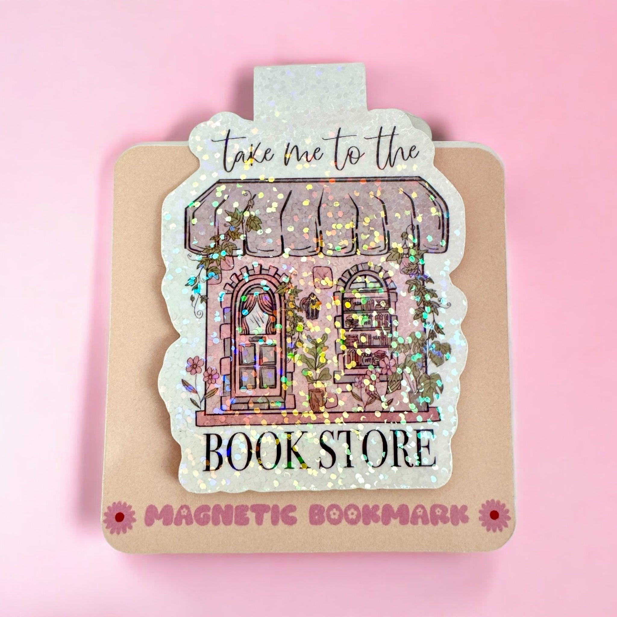 Take me to the Book Store Magnetic Bookmark