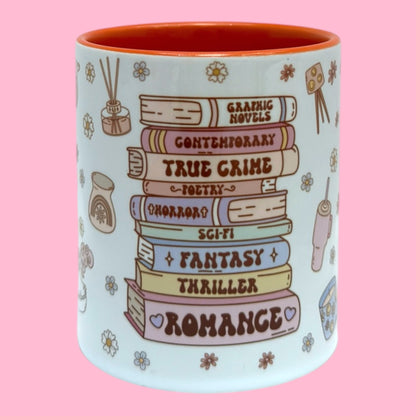 📚✨ Bookworm 11oz Mug, Perfect for Your Daily Coffee Moment ✨☕