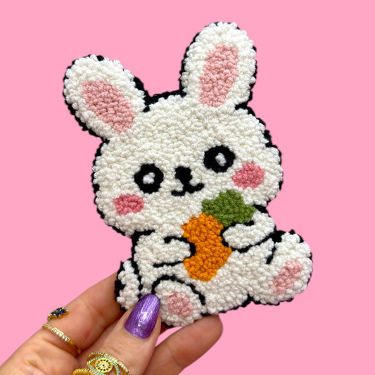 Smug Hug Bunny Coaster 🐰🥕✨