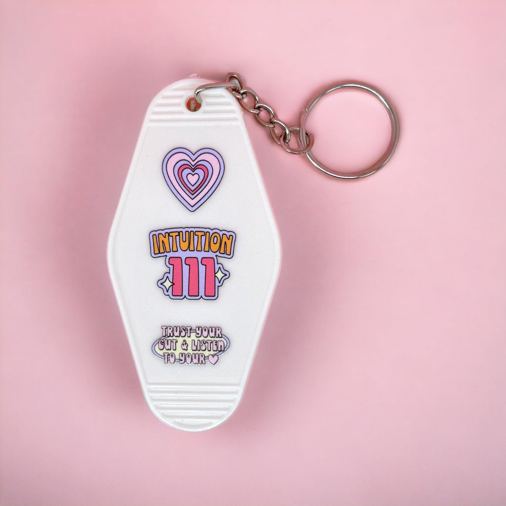 Angel Numbers Motel Keyring