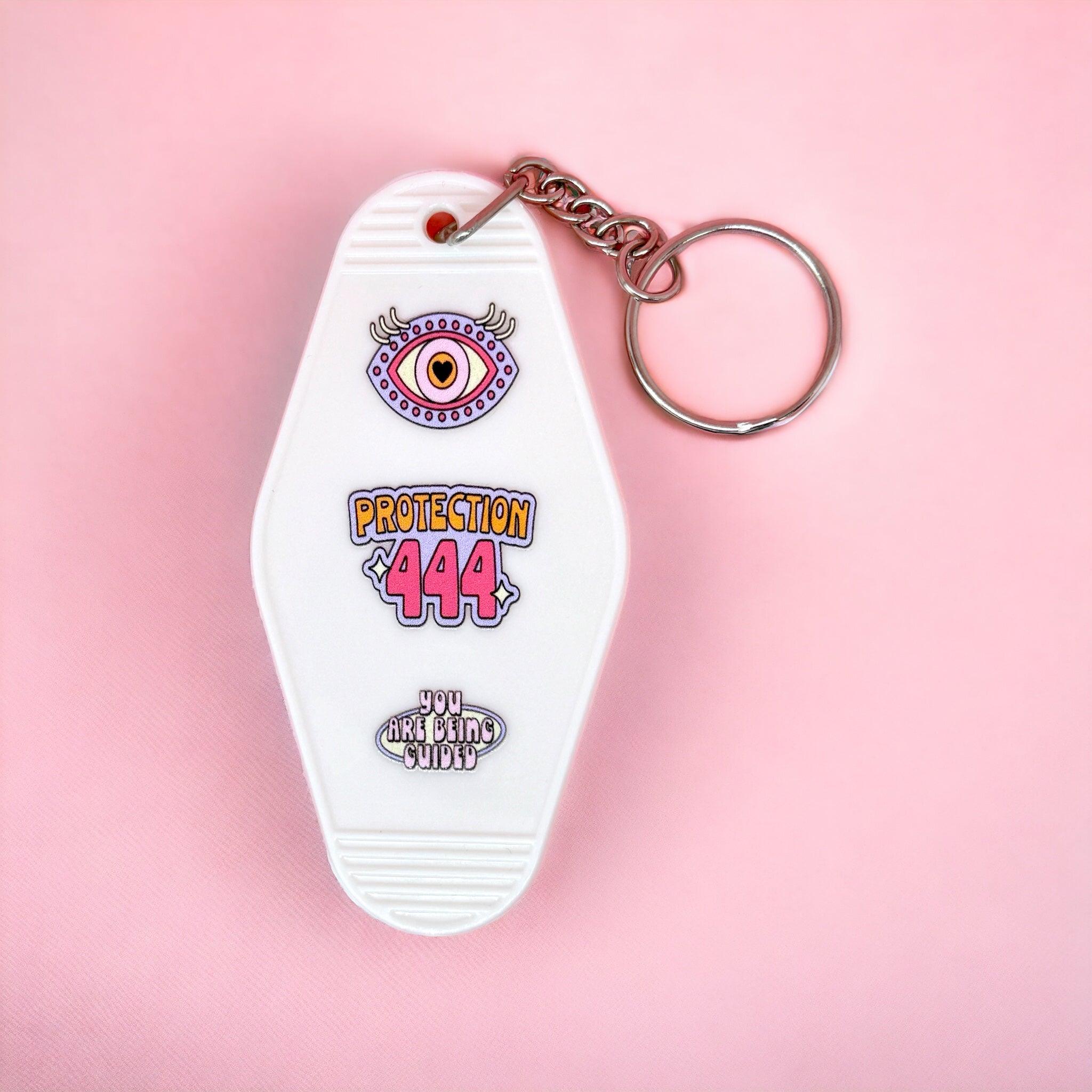 Angel Numbers Motel Keyring