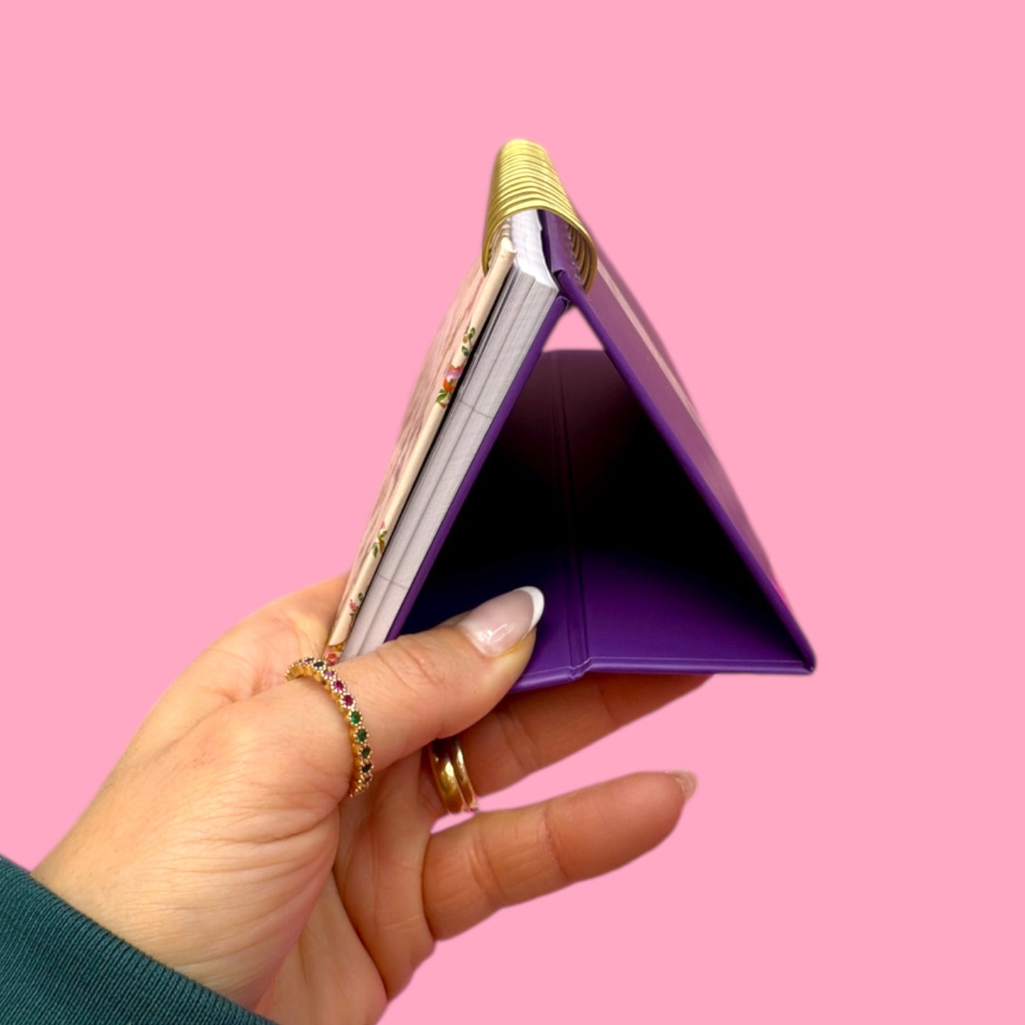 Floral A-Frame Weekly Desk Planner 🌸