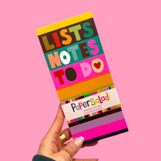 💖Colourful Magnetic To Do List Pad📝