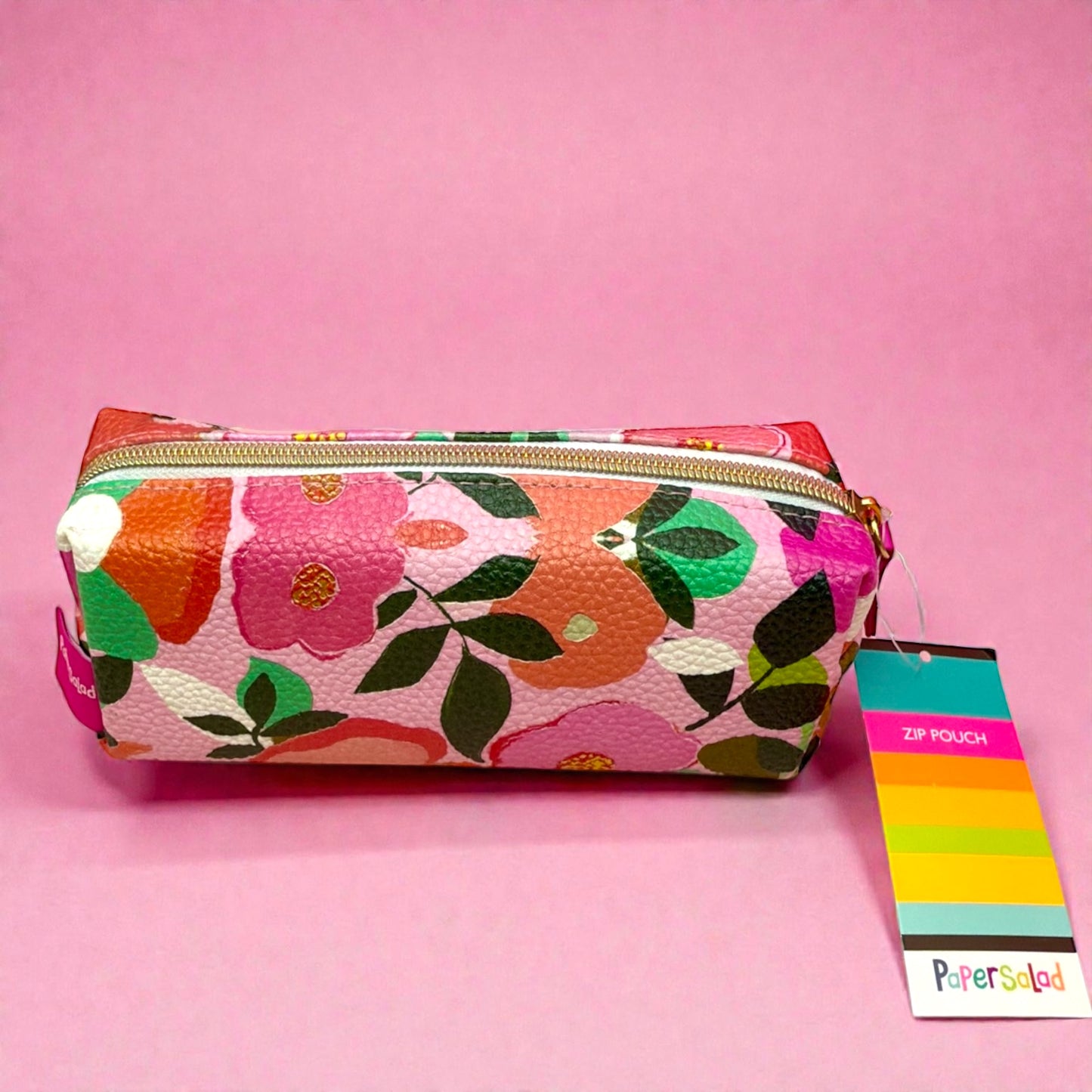 Floral Zip Pouch, Colourful Everyday🌸