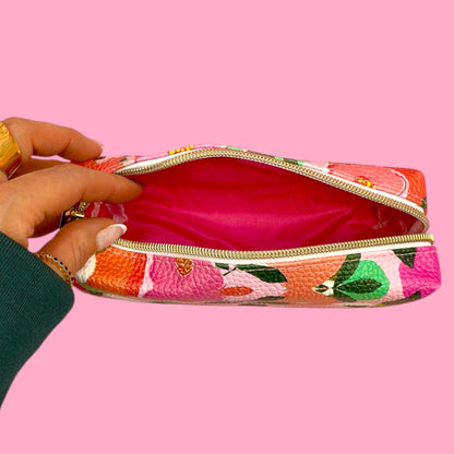 Floral Zip Pouch, Colourful Everyday🌸