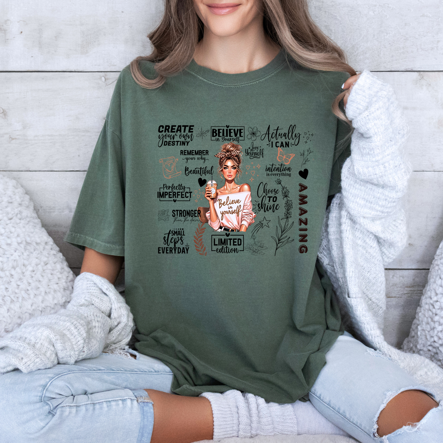 ✨Believe in Yourself✨ 100% Organic Cotton T-Shirt