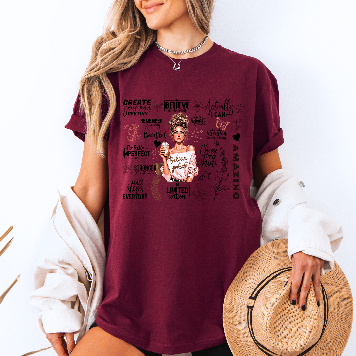 ✨Believe in Yourself✨ 100% Organic Cotton T-Shirt