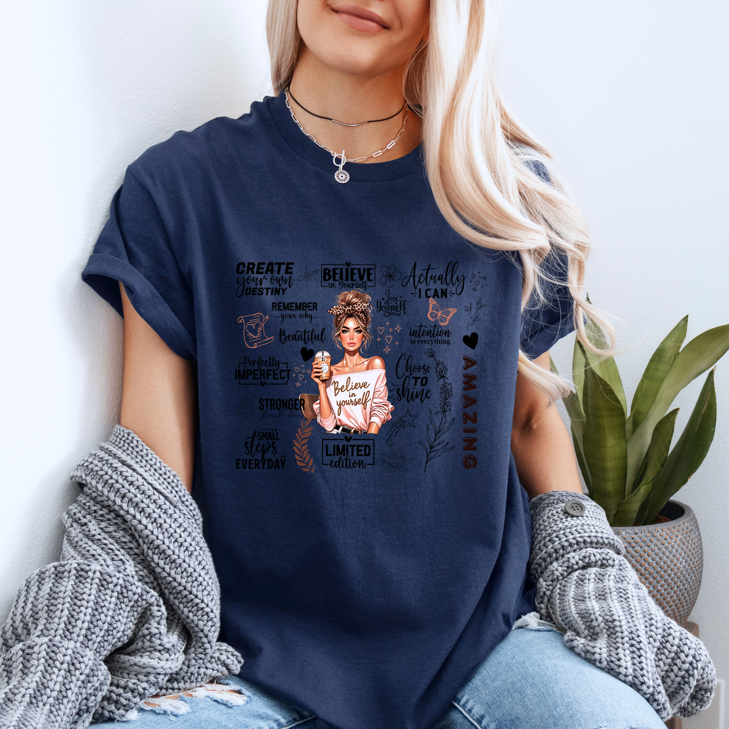 ✨Believe in Yourself✨ 100% Organic Cotton T-Shirt