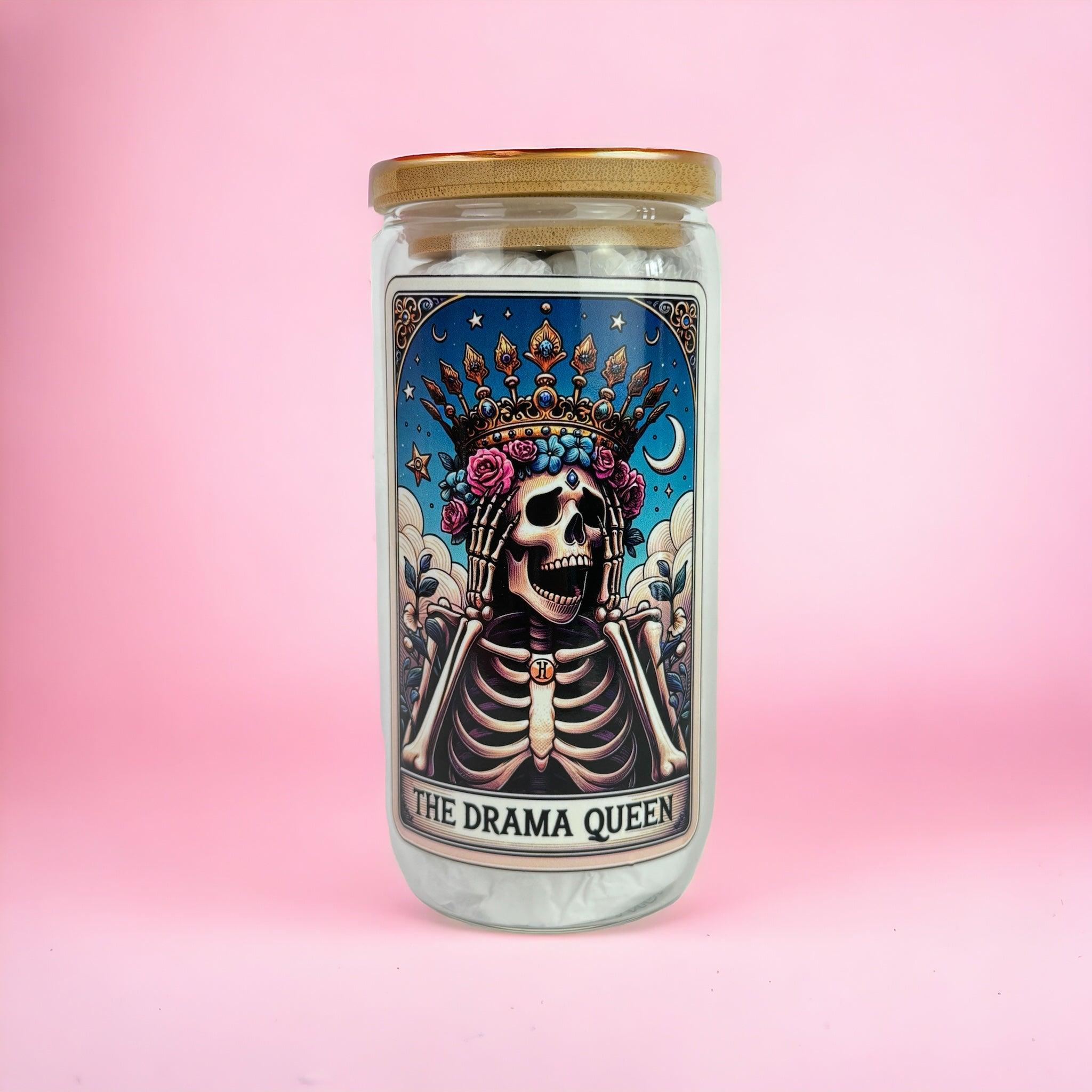 ‘The Drama Queen’ 16oz (455ml) Libbey Glass Can