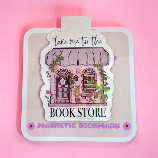 📚Take me to the Book Store Magnetic Bookmark✨
