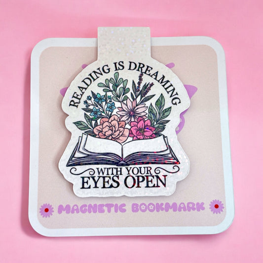 ✨Reading is Dreaming Magnetic Bookmark📚