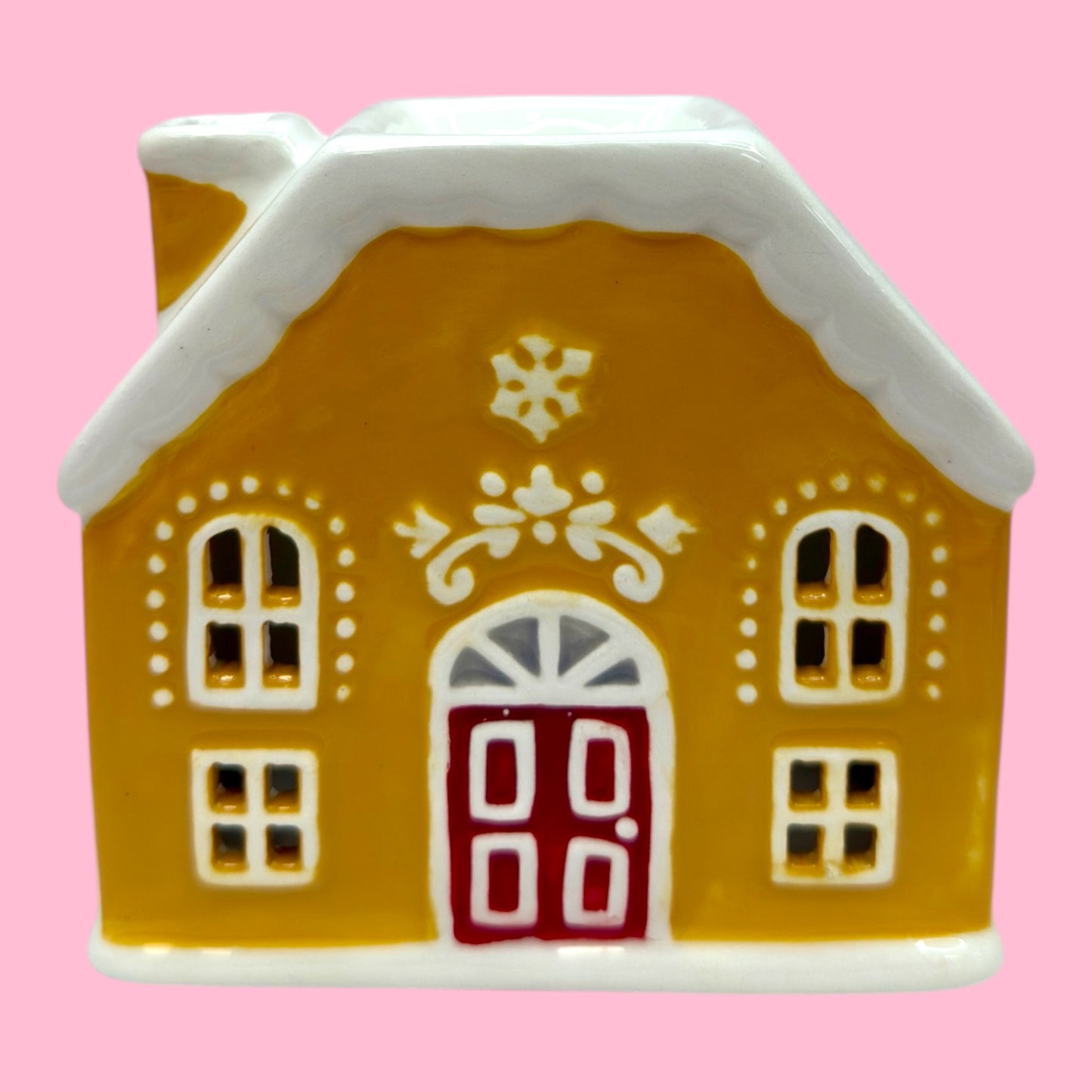 🍪 Gingerbread House Wax Melt Burner 🎄✨