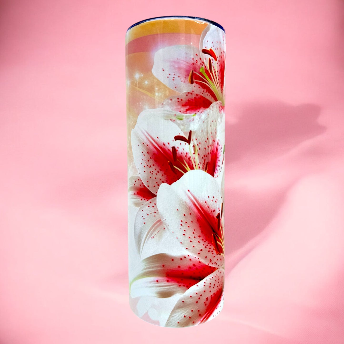 🌸Lily Bloom 20oz Stainless Steel Tumbler✨